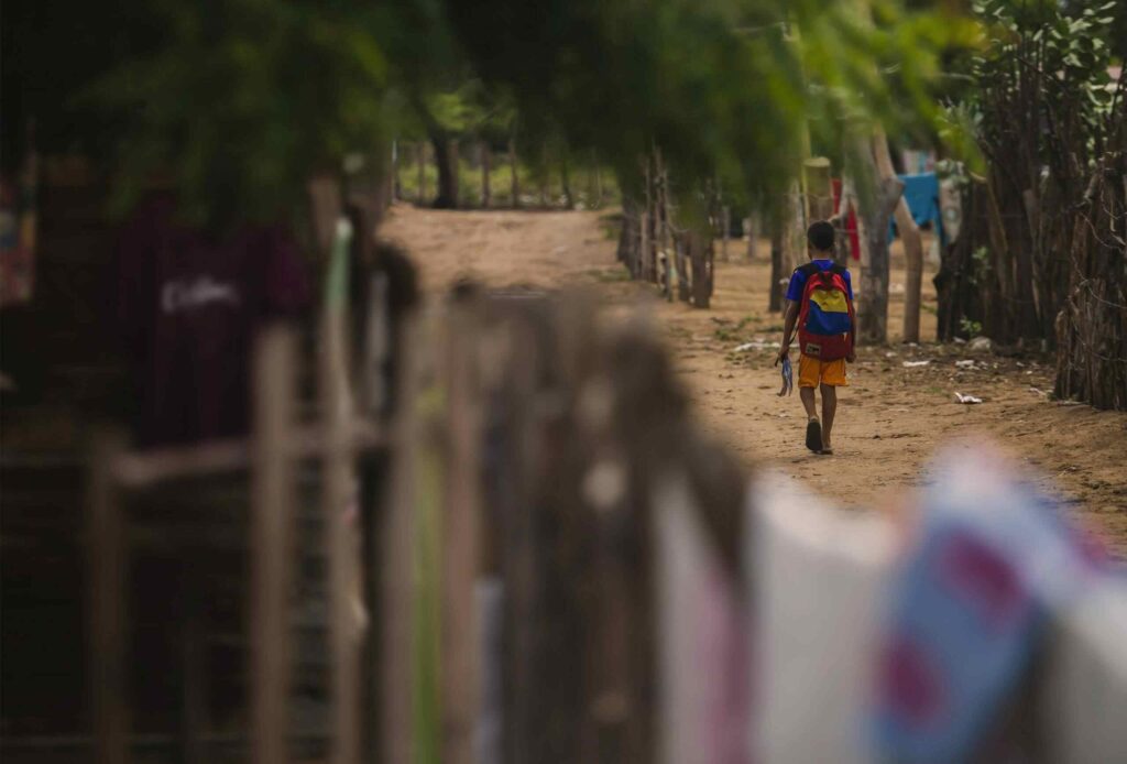 Niño migrante