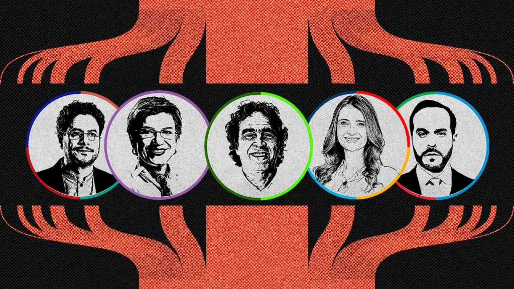 Candidatos presidenciales Colombia
